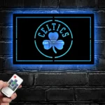 Boston Celtics Metal Sign Celtics Leaf Mark 1