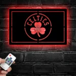 Boston Celtics Metal Sign Celtics Leaf Mark 1