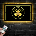 Boston Celtics Metal Sign Celtics Leaf Mark 1