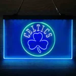 Boston Celtics Neon Sign Detailed 3 Color 1