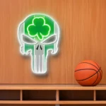 Boston Celtics Neon Sign The Punisher 1