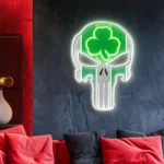 Boston Celtics Neon Sign The Punisher 1