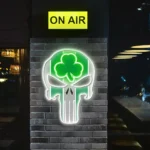 Boston Celtics Neon Sign The Punisher 1