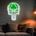 Boston Celtics Neon Sign The Punisher 1