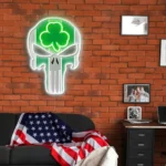Boston Celtics Neon Sign The Punisher 1