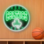 Boston Celtics Neon Sign Vintage Acrylic 1