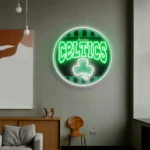 Boston Celtics Neon Sign Vintage Acrylic 1