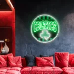 Boston Celtics Neon Sign Vintage Acrylic 1
