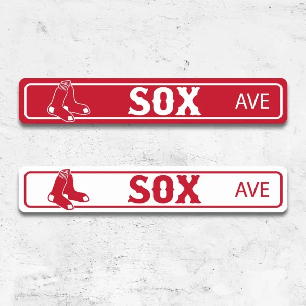 Boston Red Sox Metal Sign Artistic Mlb 1