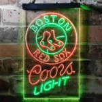 Boston Red Sox Neon Sign Coors Light 1