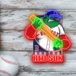 Boston Red Sox Neon Sign Mascot Acrylic 1