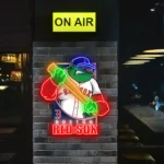 Boston Red Sox Neon Sign Mascot Acrylic 1