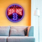 Boston Red Sox Neon Sign Retro Acrylic 1