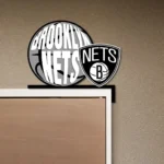 Brooklyn Nets Metal Sign Emblem 1