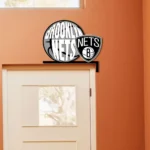 Brooklyn Nets Metal Sign Emblem 1