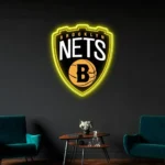 Brooklyn Nets Neon Sign Logo 1