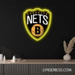 Brooklyn Nets Neon Sign Logo 1