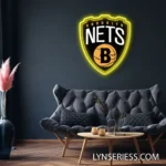 Brooklyn Nets Neon Sign Logo 1