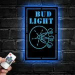 Bud Light Metal Sign Dart 1