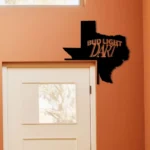 Bud Light Metal Sign Dart Texas State Map 1