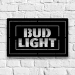Bud Light Metal Sign Logo 1