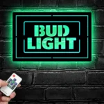 Bud Light Metal Sign Logo 1