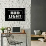 Bud Light Metal Sign Logo 1