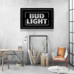 Bud Light Metal Sign Logo 1