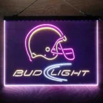 Bud Light Neon Sign Helmet 3 Color 1