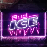 Bud Light Neon Sign Ice 1