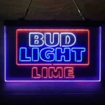 Bud Light Neon Sign Lime Neon 3 Color 1