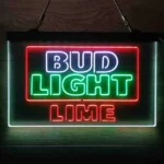 Bud Light Neon Sign Lime Neon 3 Color 1