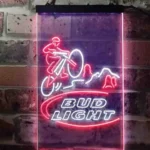 Bud Light Neon Sign Peak Bike 1