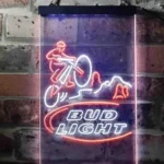 Bud Light Neon Sign Peak Bike 1
