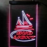 Bud Light Neon Sign Sail Ship 1