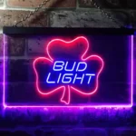 Bud Light Neon Sign Shamrock 1