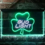 Bud Light Neon Sign Shamrock 1