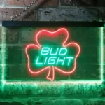 Bud Light Neon Sign Shamrock 1