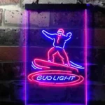 Bud Light Neon Sign Snowboarder 1