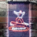 Bud Light Neon Sign Snowboarder 1
