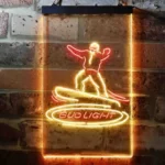Bud Light Neon Sign Snowboarder 1