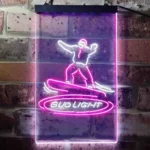 Bud Light Neon Sign Snowboarder 1