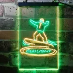 Bud Light Neon Sign Snowboarder 1