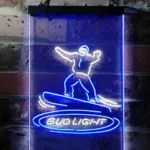 Bud Light Neon Sign Snowboarder 1