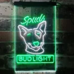 Bud Light Neon Sign Spuds Mackenzie Dog 1