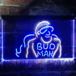 Bud Man Neon Sign Logo 1