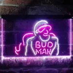 Bud Man Neon Sign Logo 1
