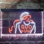 Bud Man Neon Sign Logo 1