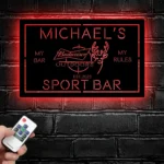 Budweiser Metal Sign Bespoke Deer Head Emblem 1