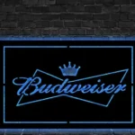 Budweiser Metal Sign Bowtie Crown 1